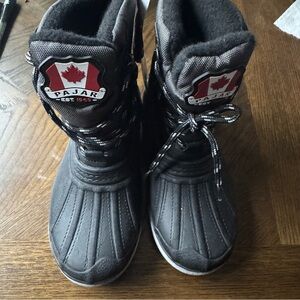 Pajar Black and Gray Winter Boots